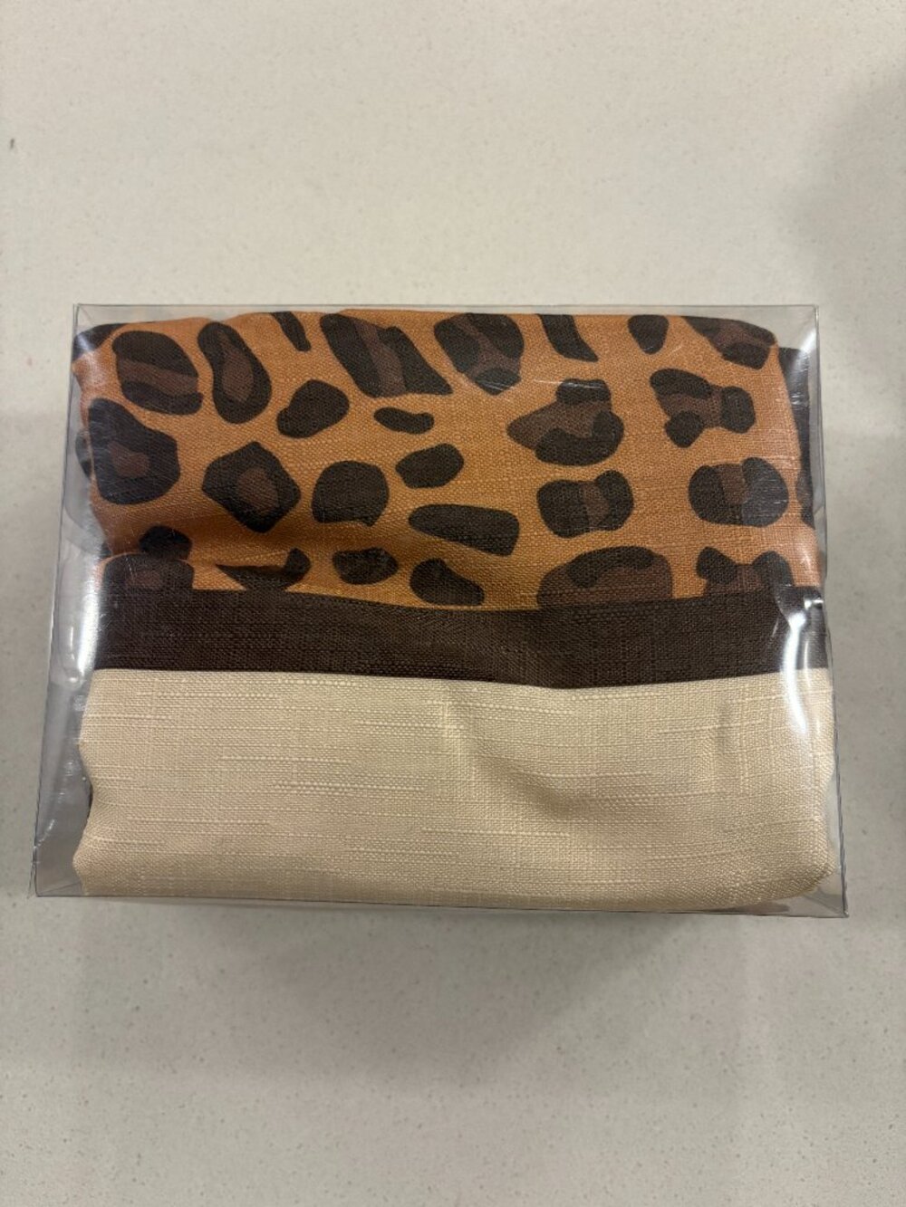 LEOPARD STYLE SHOWER CURTAIN
